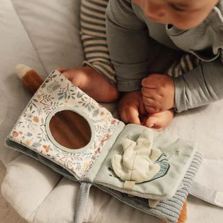 Libro morbido con gancio per passeggino Forest Friends