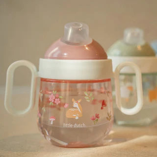 Tazza antigoccia MIO 200 ml Rosa - Little Dutch