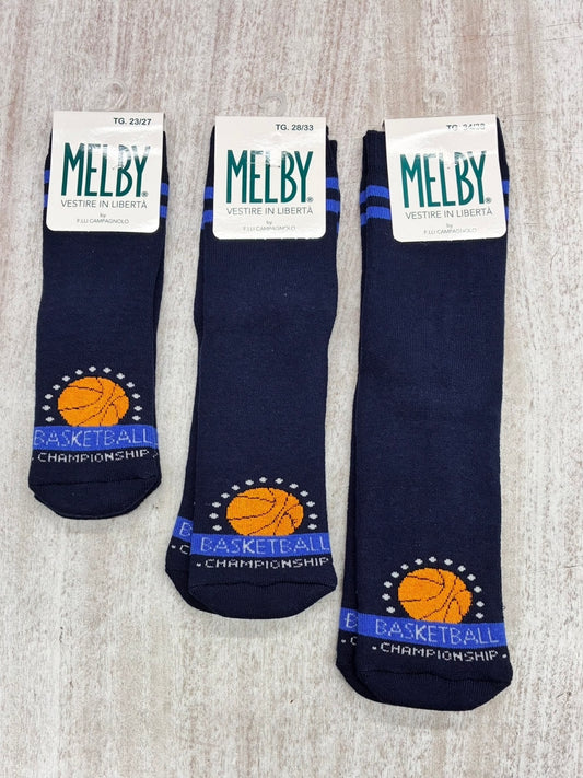 CALZINO ANTISCIVOLO BASKET - MELBY