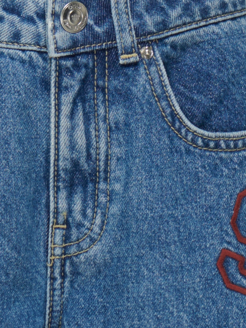 Jeans College con ricami - ONLY