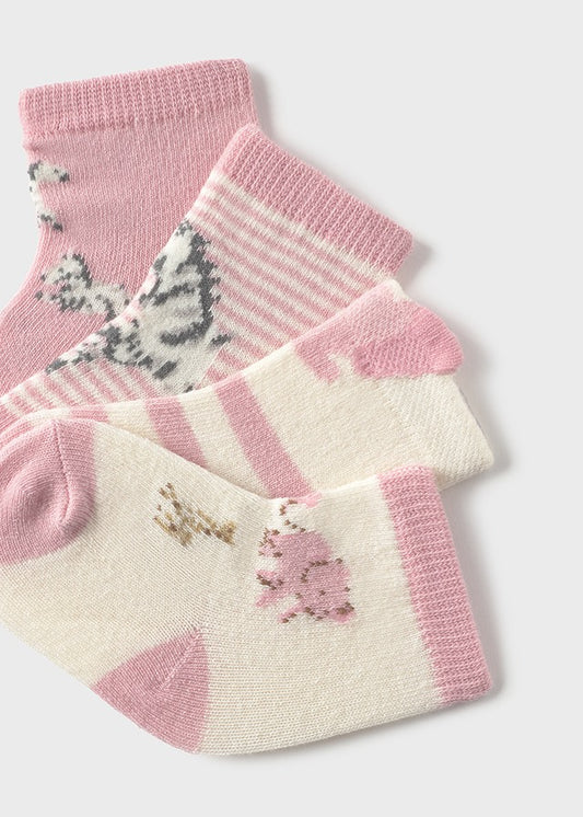 Set 4 paia di Calzini neonata - Mayoral Newborn