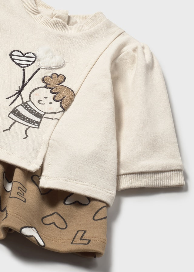 Vestito in felpa - Mayoral Newborn