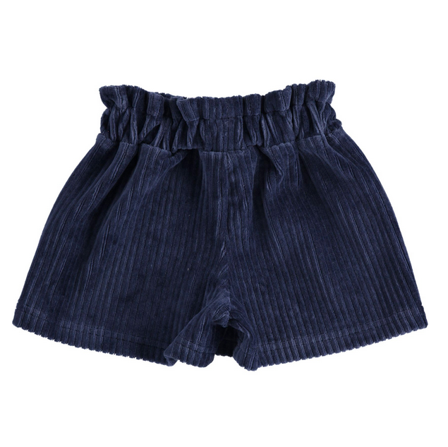 Shorts in velluto blu - iDO