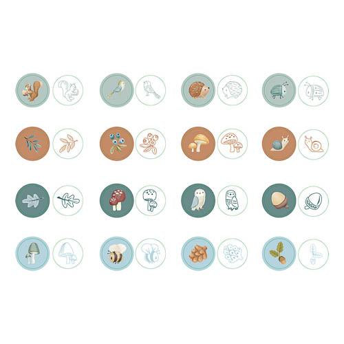 Set 16 Timbrini - Forest Friends