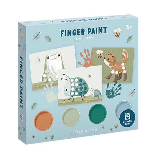 Set Pittura con le dita - Forest Friends