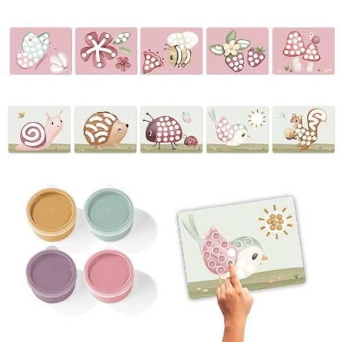 Set Pittura con le dita - Fairy Garden