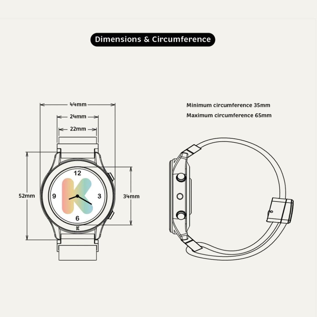 Smartwatch multifunzione - BLU