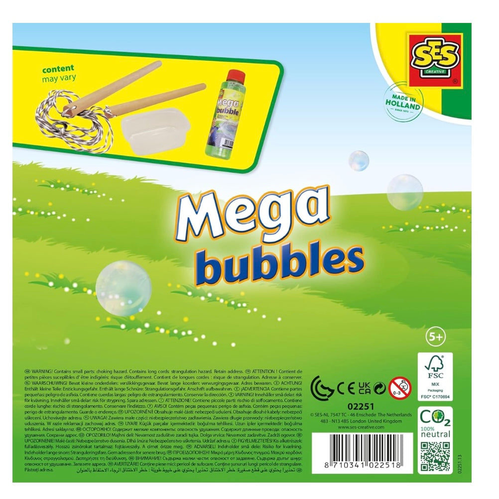 MEGA BOLLE DI SAPONE