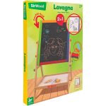 Lavagna legno 2in1