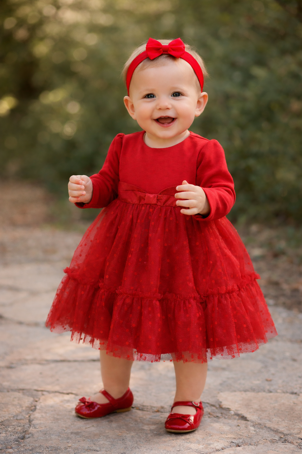 ABITO ROSSO NEONATA