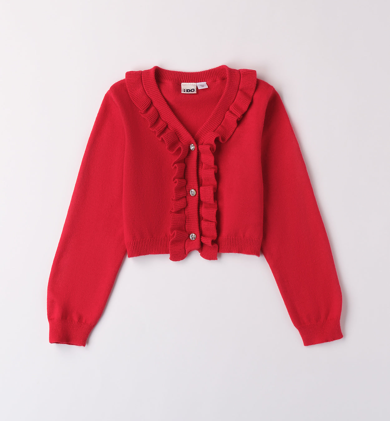 CARDIGAN ROSSO