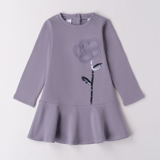 Vestito con fiore