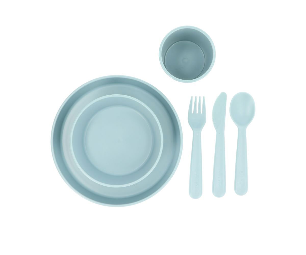 Stoviglie Infantili  - Light Blue