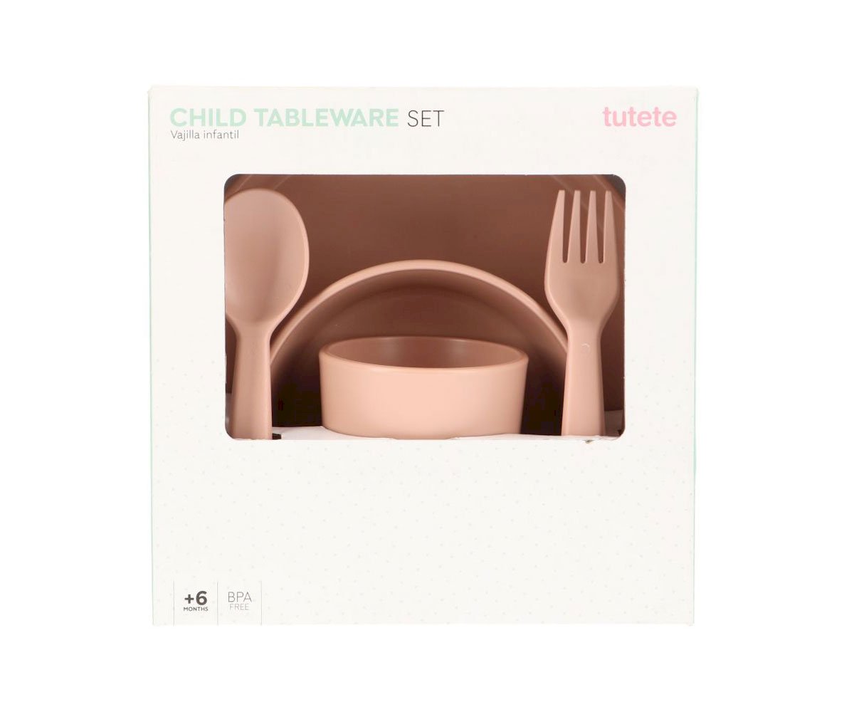 Stoviglie infantili - Light Pink