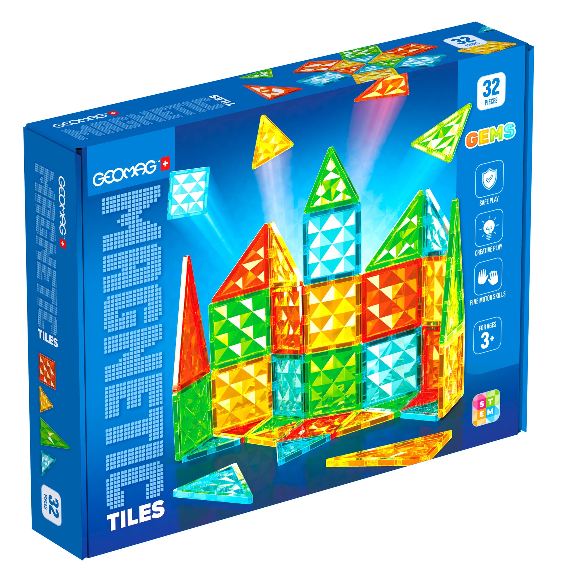 Magnetic Tiles 32pz