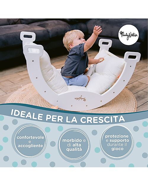 Arco Montessori Rainbow - Cotton Candy - Sviluppa Equilibrio e Agilità