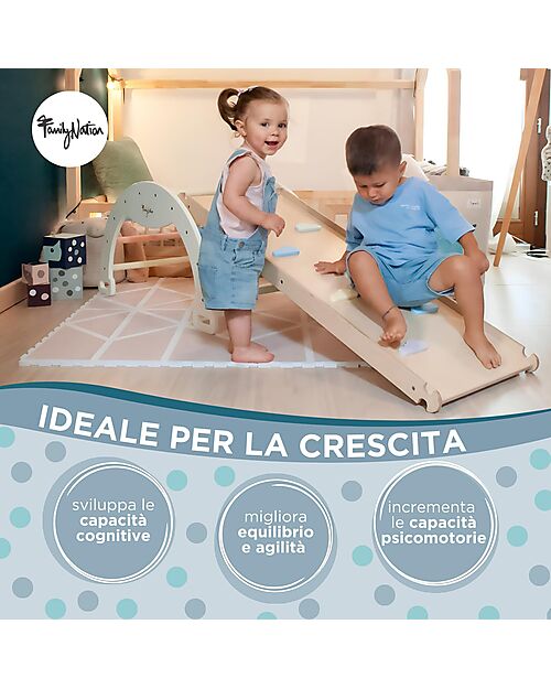 Scivolo Rampa  2 in 1 Montessori