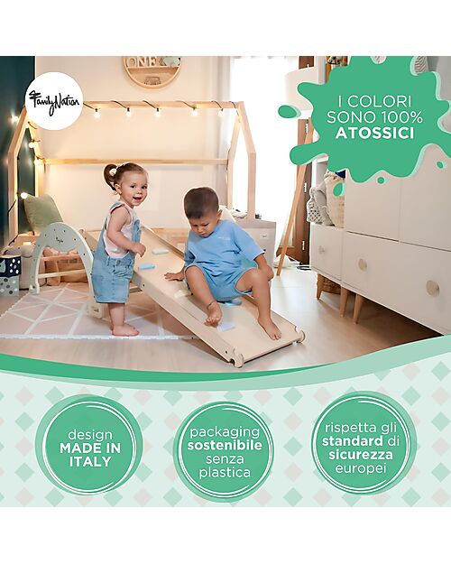 Scivolo Rampa  2 in 1 Montessori