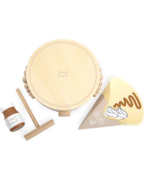 Set per Crepes in Legno FSC