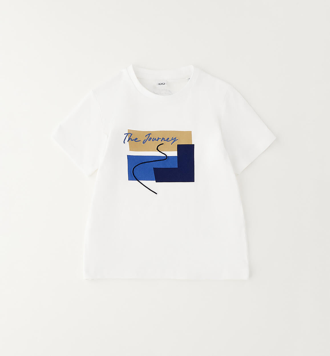 T-SHIRT BIANCA CON STAMPA