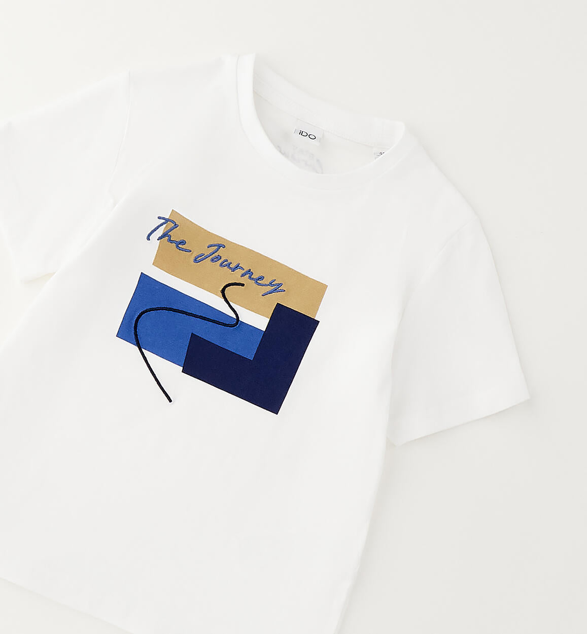 T-SHIRT BIANCA CON STAMPA