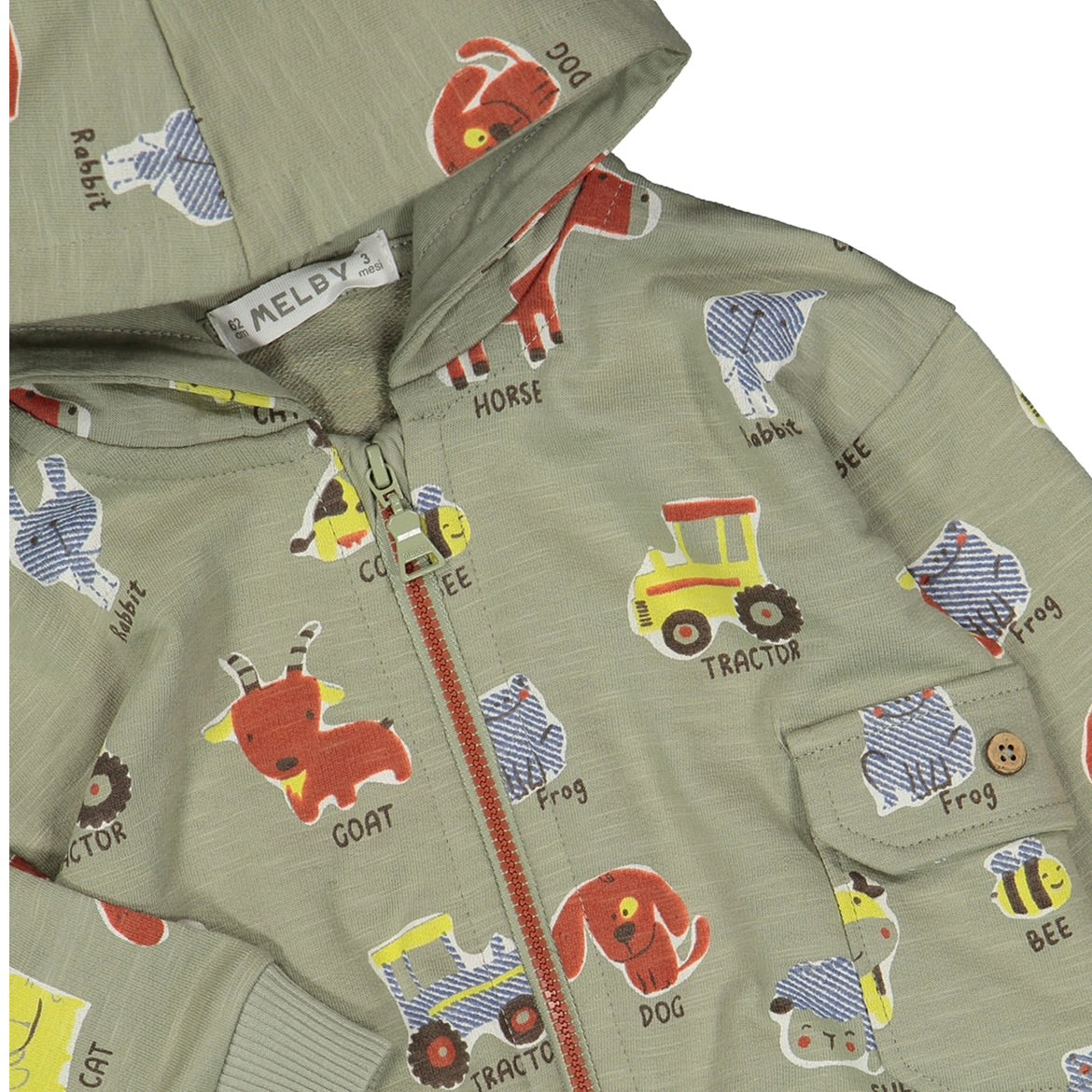 COMPLETO 3PZ FELPA MALFILE E JERSEY NEONATO