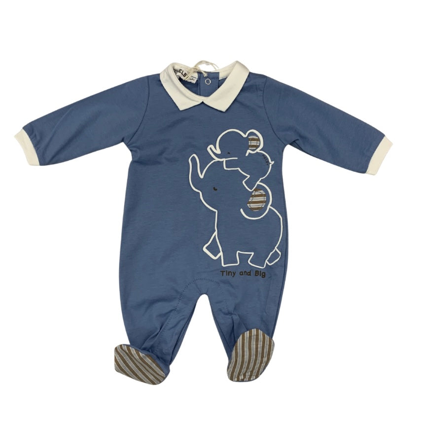 TUTINA C/PIEDE JERSEY NEONATO