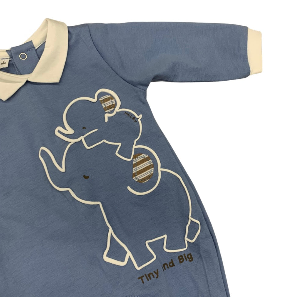 TUTINA C/PIEDE JERSEY NEONATO