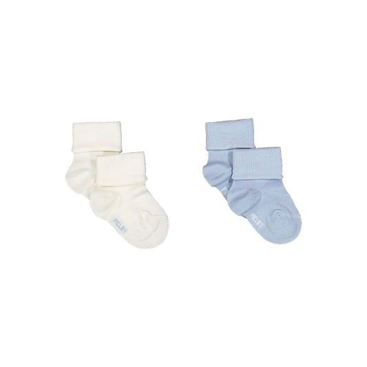 CALZINO NASCITA CORTO BIPACK COTONE NEONATO