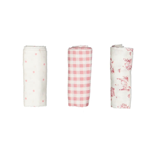 SET 3 QUADRATI DI GARZA UNISEX