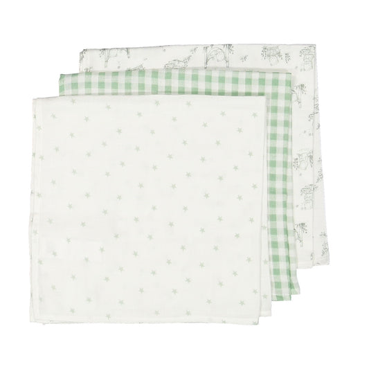 SET 3 QUADRATI DI GARZA UNISEX