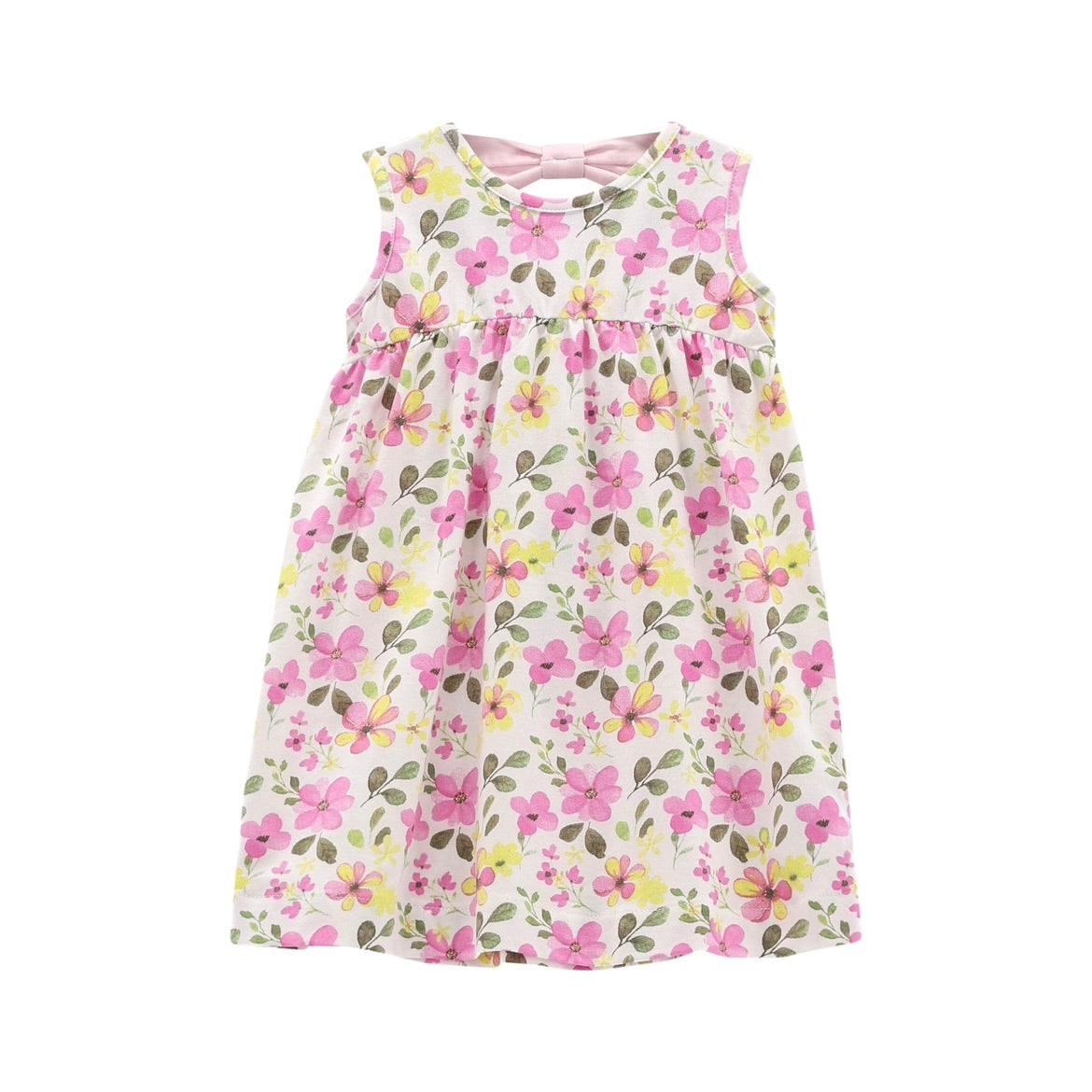 ABITO S/M.JERSEY STRETCH STAMPATO BAMBINA
