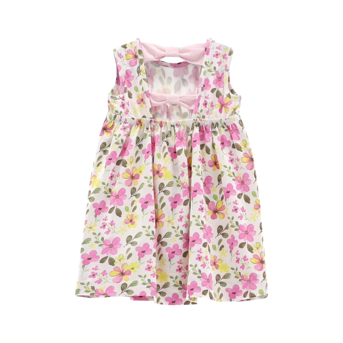 ABITO S/M.JERSEY STRETCH STAMPATO BAMBINA