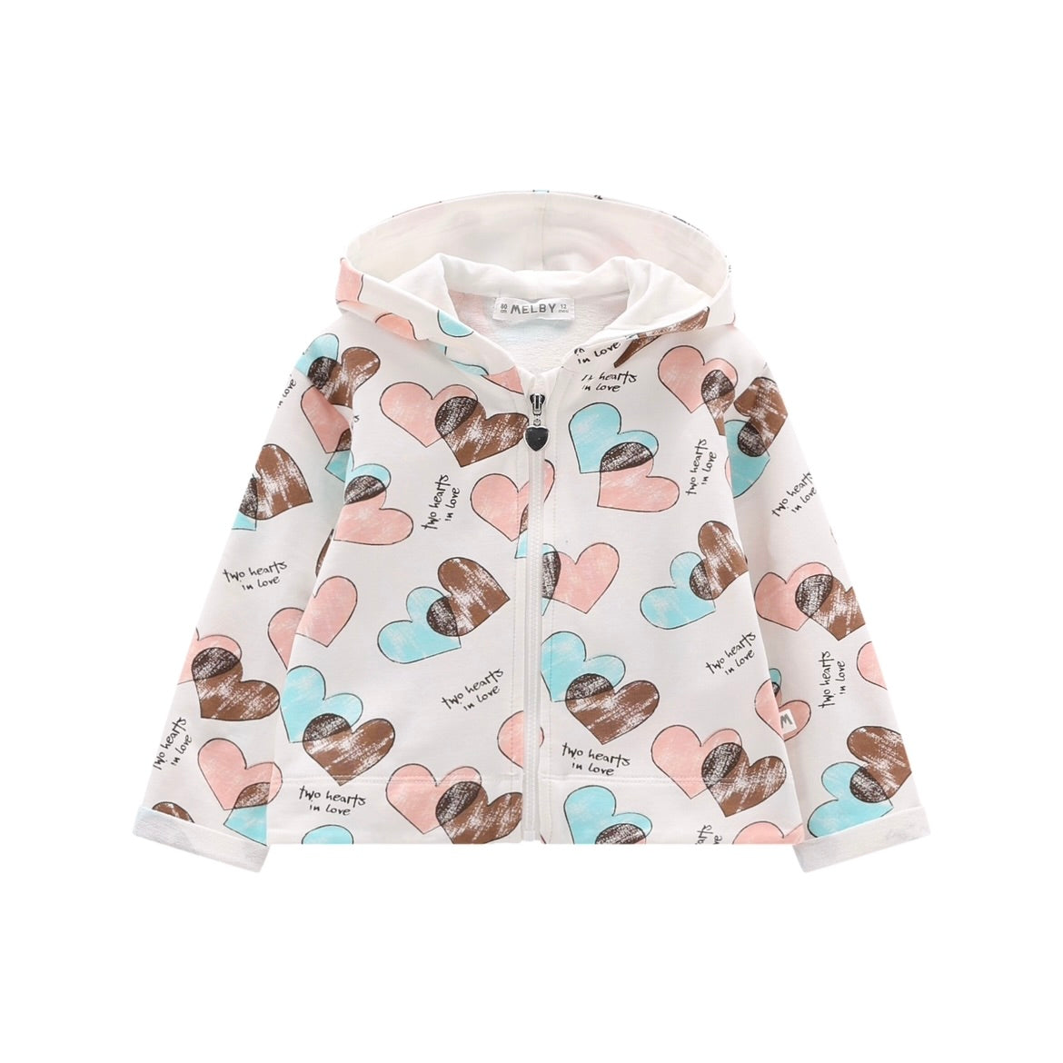 MAGLIA Z/L.C/CAPP.FELPA STRETCH BAMBINA