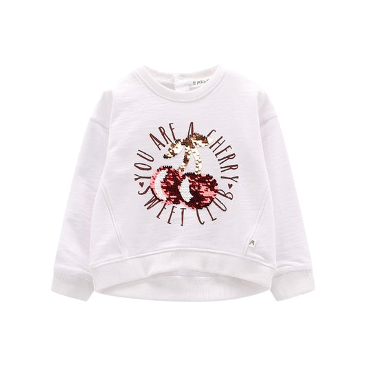 MAGLIA M/L.FELPA MALFILE BAMBINA