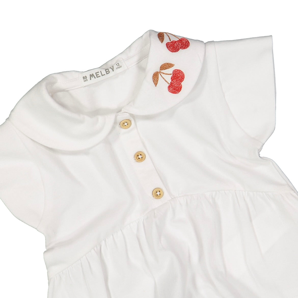 T-SHIRT BIANCA CON COLLETTO