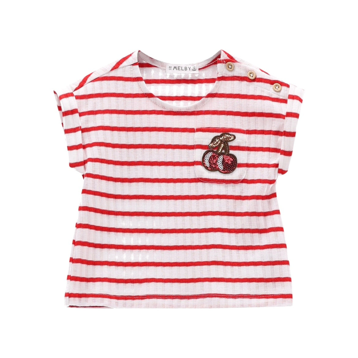 T-SHIRT M/C.JERSEY TINTO FILO BAMBINA
