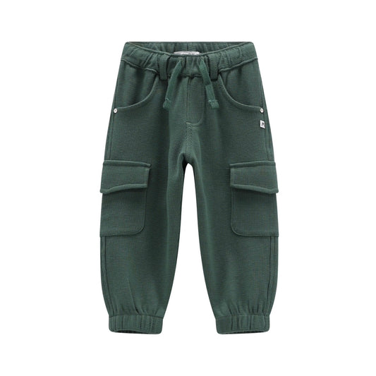 PANTALONE FELPA WAFEL BAMBINO