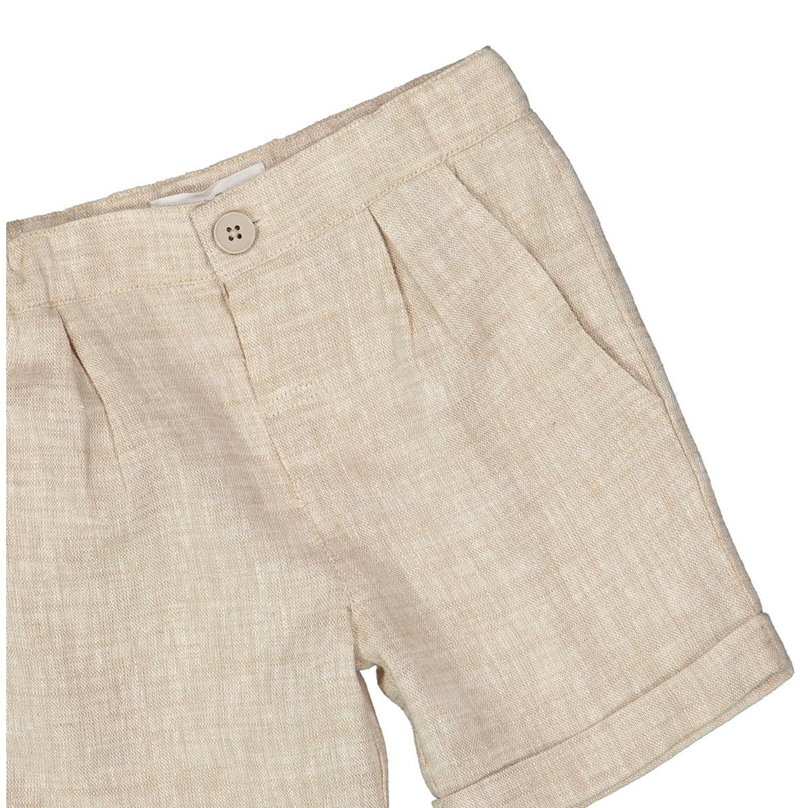 BERMUDA MISTO LINO BAMBINO