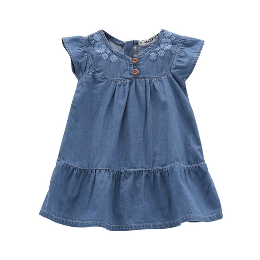 ABITO IN CHAMBRAY BAMBINA