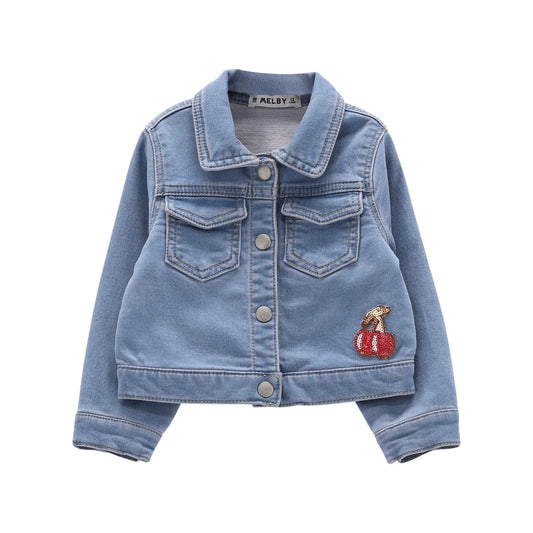 GIUBBINO DENIM STRETCH BAMBINA