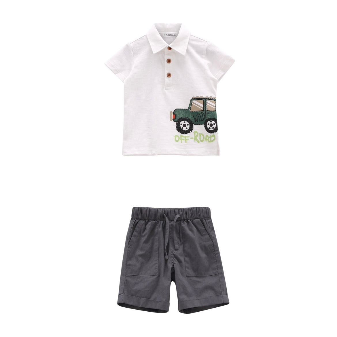 COMPLETO JERSEY MALFILE E POPELINE BAMBINO