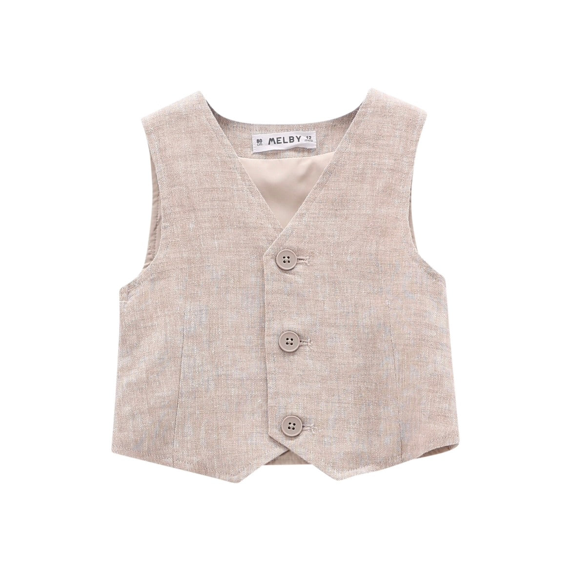 GILET MISTO LINO BAMBINO