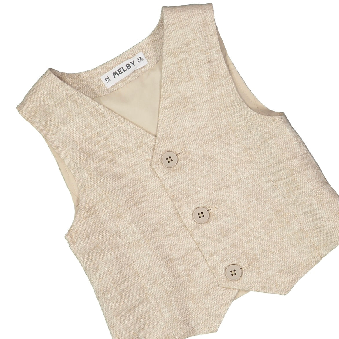 GILET MISTO LINO BAMBINO