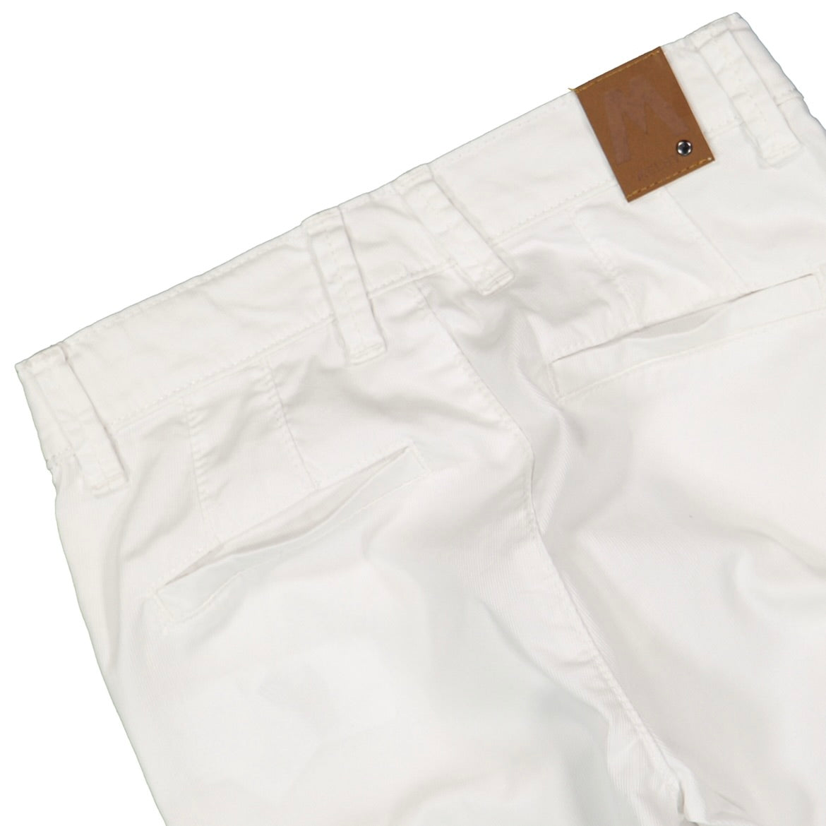 PANTALONE BIANCO TESSUTO CANETE RAGAZZO