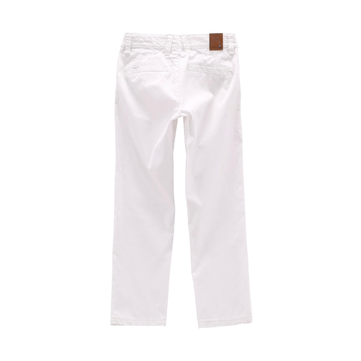 PANTALONE BIANCO TESSUTO CANETE RAGAZZO