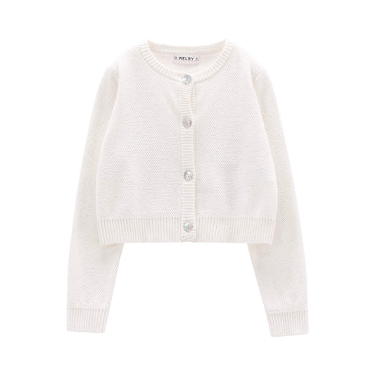 CARDIGAN TRICOT CON PAILLETTES RAGAZZA
