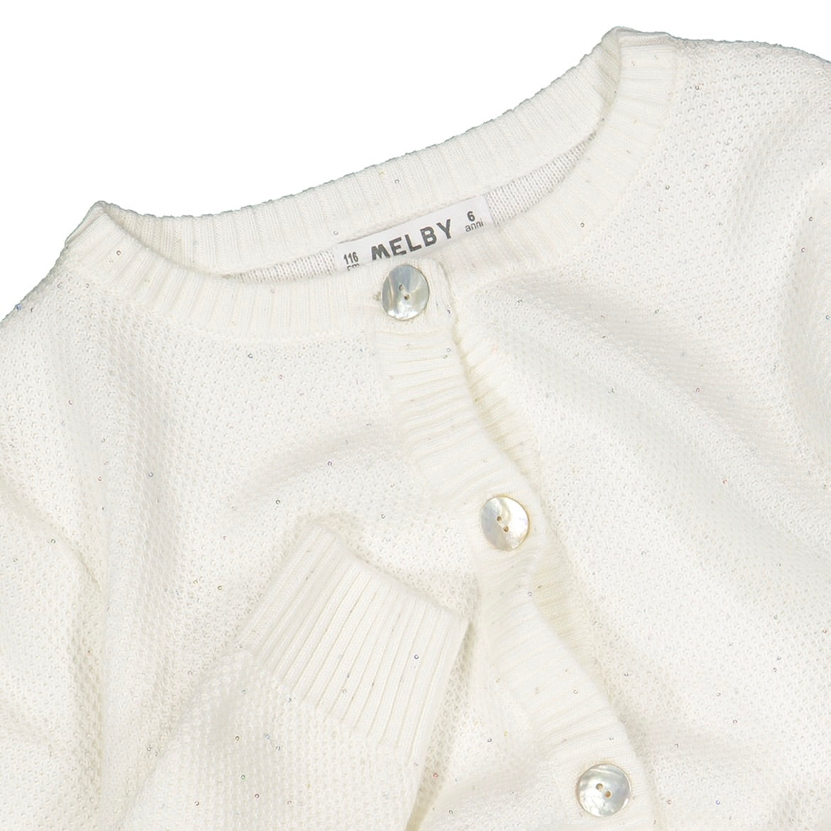 CARDIGAN TRICOT CON PAILLETTES RAGAZZA