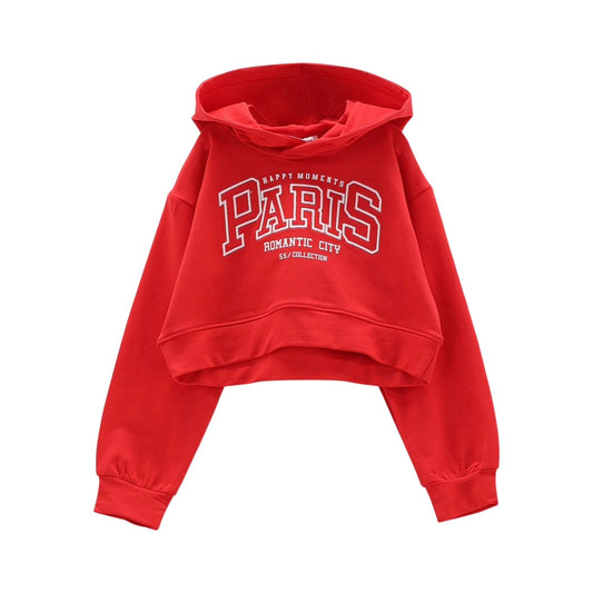 FELPA CROP STRETCH RAGAZZA