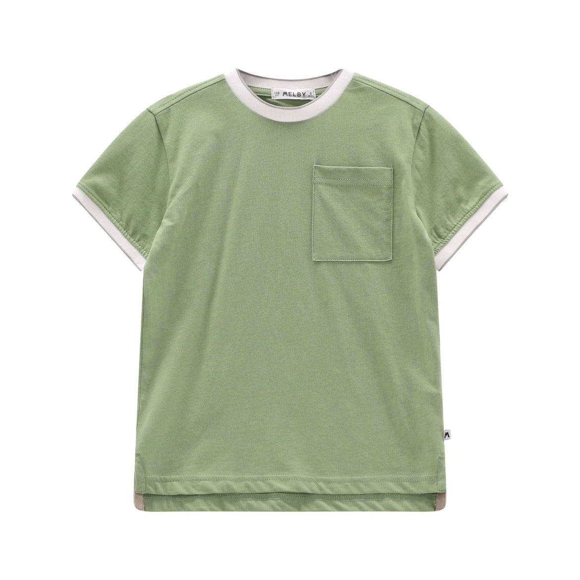 T-SHIRT VERDE IN JERSEY PER RAGAZZO
